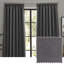 Dawn 100% Blackout Pencil Pleat Curtains-103357020-103357012