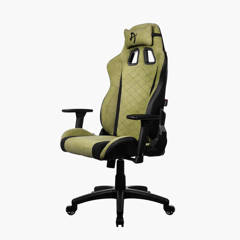 Arozzi Avanti Soft Fabric Office & Gaming Chair - Moss Green, Green