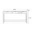 Console rectangulaire noire en bois manufacturé-1201694986-1201694985