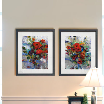 Splash Of Colour I - 2 Piece Single Picture Frame Painting