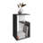 Side Table 25" H, 1 Shelf-1876363904