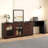Calvers Expandable Dresser Desk Combo with Drawers for Storage