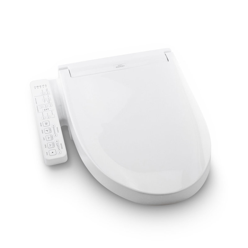 Siège de toilette bidet électronique TOTO® C2 WASHLET® + avec PREMIST et EWATER + nettoyage de baguette, coton blanc