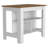 Kitchen Island, Four Legs, Three Shelves-1266512338