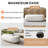 Pebble-shaped MGO Coffee Table