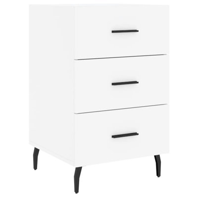 Mehrudin 40cm W Iron Bedside Table