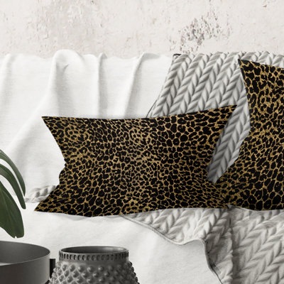 Fourrure léopard Safari V - Coussin lombaire