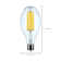 40 Watt LED HID Replacement ED37 4000K Extended Mogul Base Clear 120-277 Range Voltage