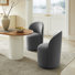 Chaise d'appoint rembourrée Sharlene
