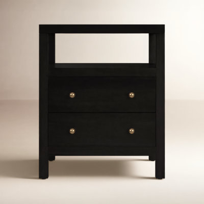 Celine 21" Acacia Nightstand