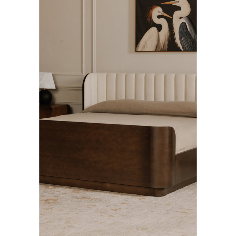 Scarlette King Bed Cream, Cream, King