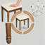  Meuble-lavabo avec 13 ampoules Hollywood et 3 modes d'éclairage, coiffeuse avec miroir à trois volets, 5 tiroirs et tablettes de rangement avec station de charge pour la chambre à coucher, espresso-404965606