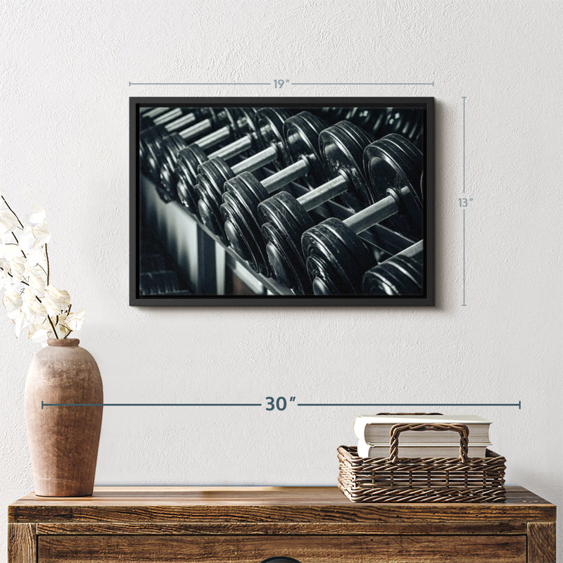 «Workout Loop Wall Art», H 13 po x l 19 po
