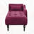 60.6" Velvet Chaise Lounge Buttons Tufted Nailhead Trimmed-66830242