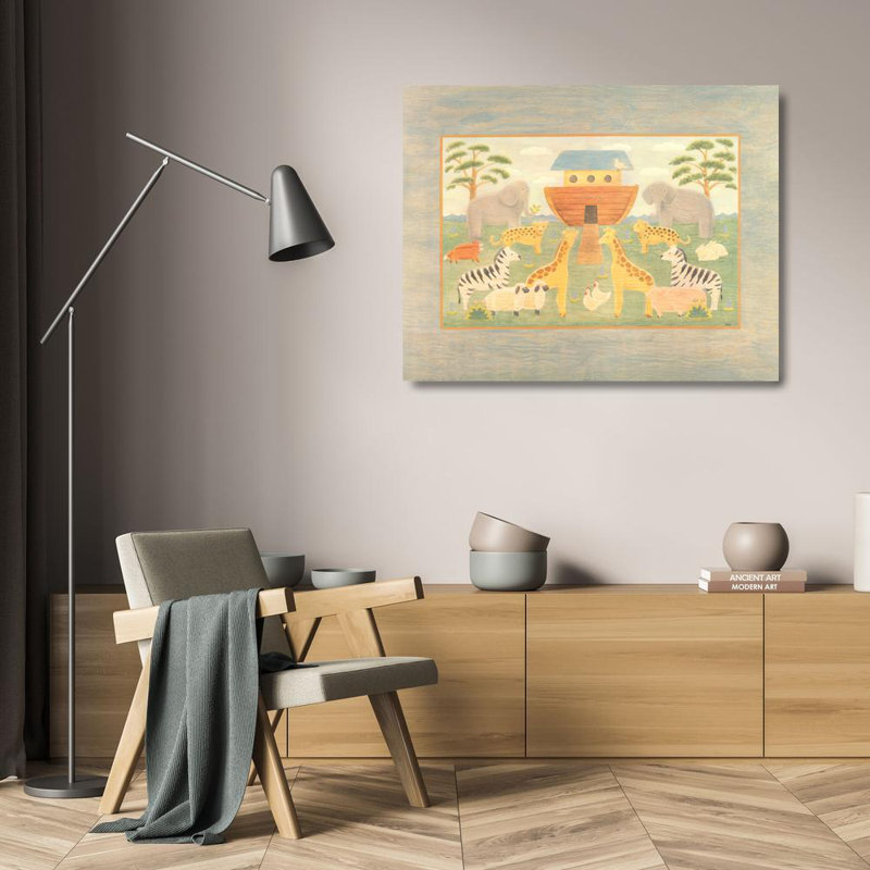 Noah's Ark, 19" H x 24" W