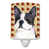 Boston terrier gris foncé