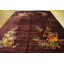 Hand Knotted Pile Wool Rectangle Purple / Lavender Mauve 1920s Antique Rug