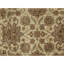 Hand Knotted Wool Oriental Area Rug in Light Green And Ivory