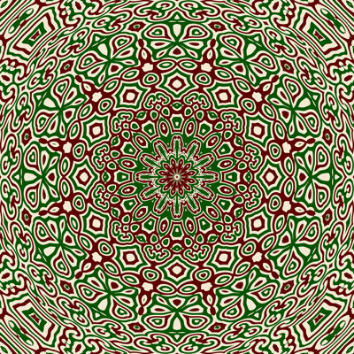 Mandala de Noël Kaleiope Studio Boho