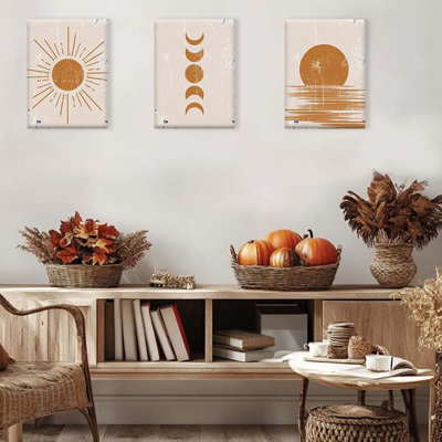 3 Piece Wrapped Canvas Print