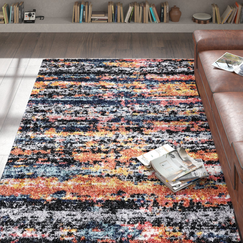 Alia Performance Multi colored Rug, Rectangle 5'3" x 8'
