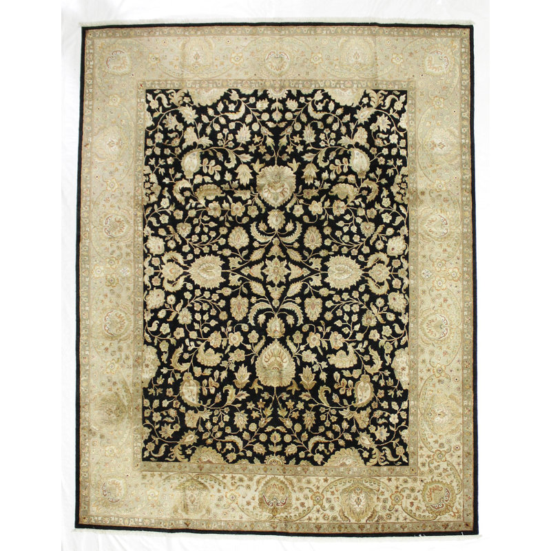 Tapis turc Oushak rétro 8 pi x 10 pi 4 po Anatolian
