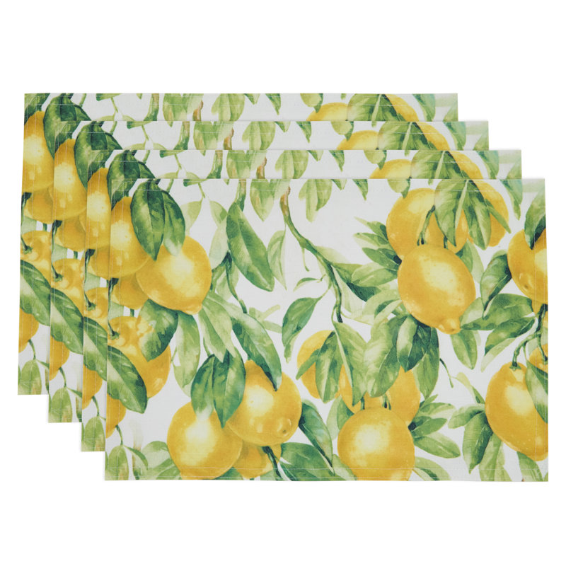 Keturah Polyester Food & Drink Rectangle Placemat