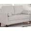 Contemporary Style 1Pc Loveseat With Pillows