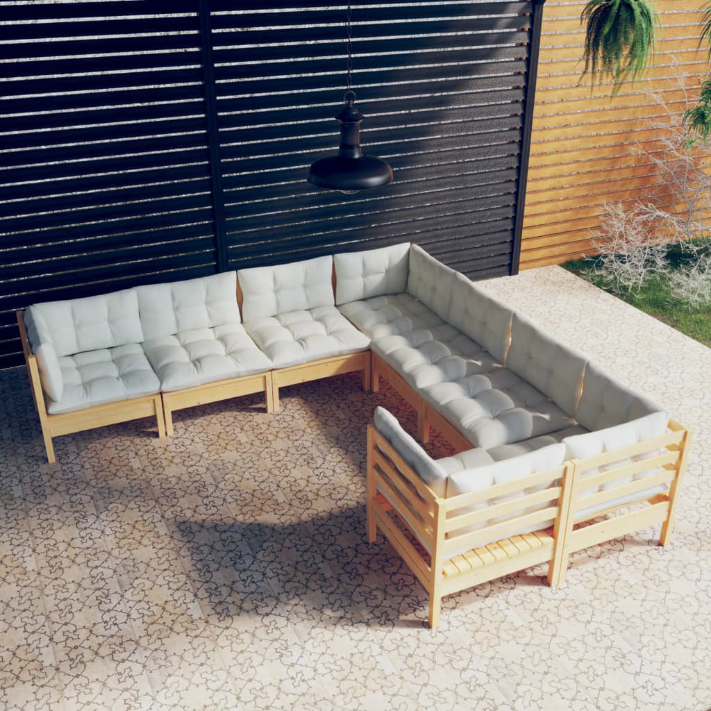 Gartenecksofa Huberto mit Kissen