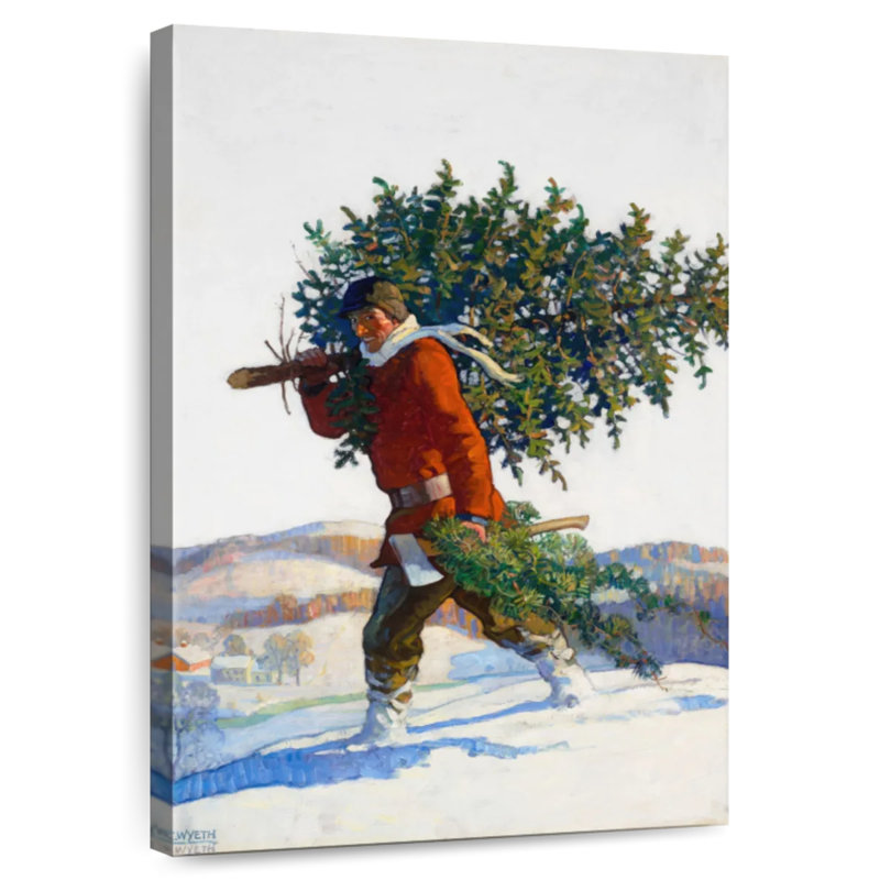 Lelend Christmas Tree - Chadds Ford, 30" H x 20" W