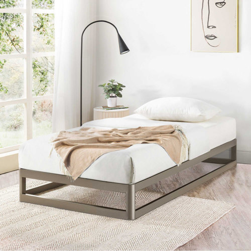 Alwyn Home Miah 9'' Steel Platform Bed & Reviews | Wayfair