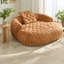 Canapé Cloud Comfort, tissu brun, 1 place, style compact et moderne pour la lecture à la maison-689232370