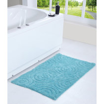 Porch & Den Heesacker Yellow Cotton 24-inch x 40-inch Bath Rug