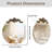 Baroque Round Antique Wall Mirror Retro Ornate Wall Hanging-945679571