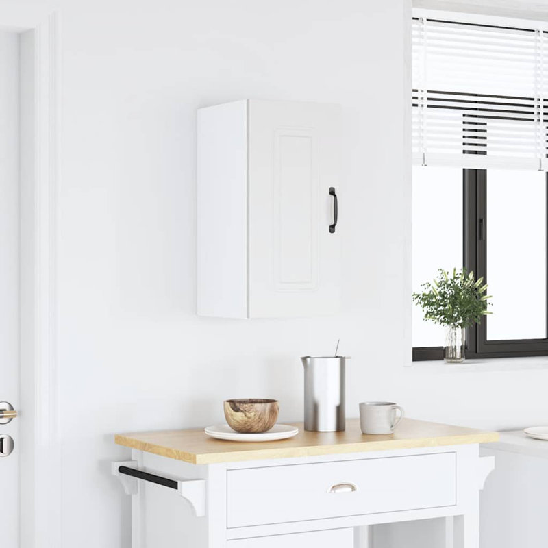 Kitchen Wall Cabinet Kalmar Engineered Wood, White