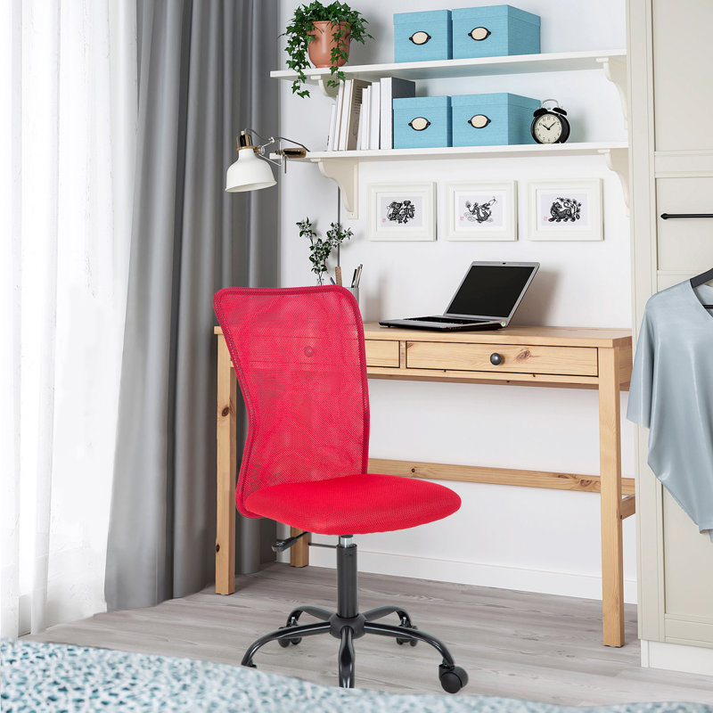 Mesh Task Chair, Red