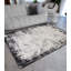 Abrienne Soft Shiny Border Black/Grey Rug-703012716