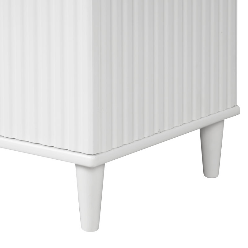 24'' Single Bathroom Vanity Base Only, White