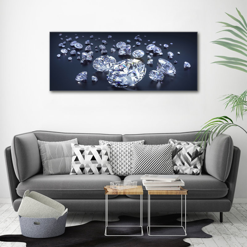 Diamonds - No Frame Print on Canvas