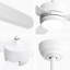 Ventilateur de plafond 46 pouces avec 3 lumières ABS et moteur à 6 vitesses