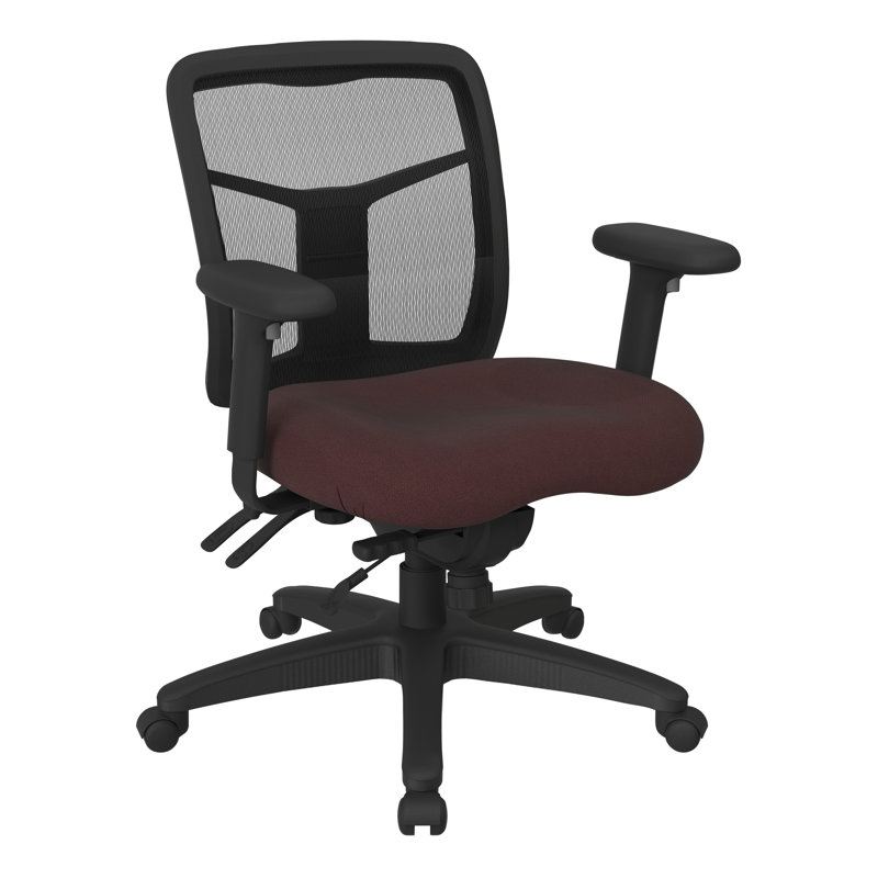 Fauteuil de conférence ergonomique Pro-Line II Series, Icône - bourgogne