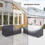Housses pour causeuse d'extérieur Leiny