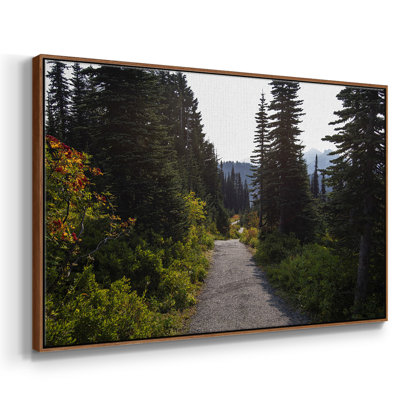 " Endless Path " Mixed Media and Black and White Photography Print