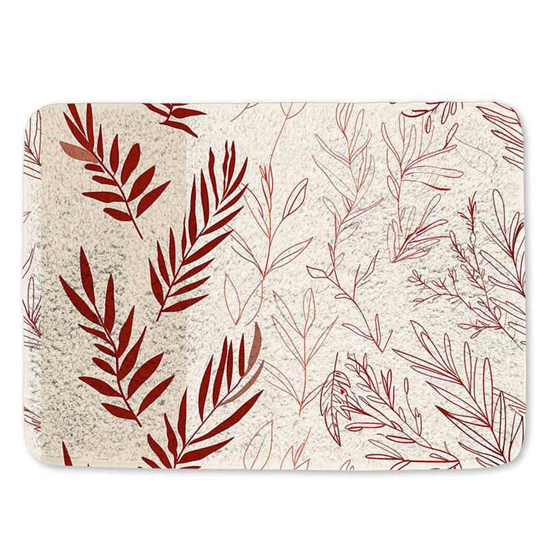 Tapis de bain Botanical, L 17 po x L 24 po