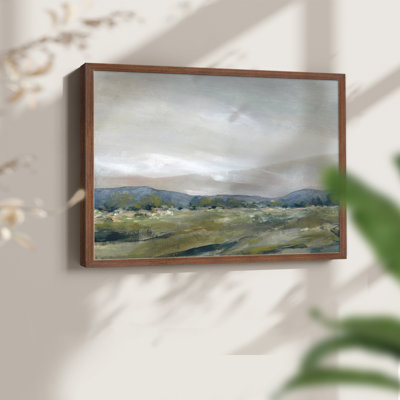 The Spring Coulee -Framed Print - Restickable