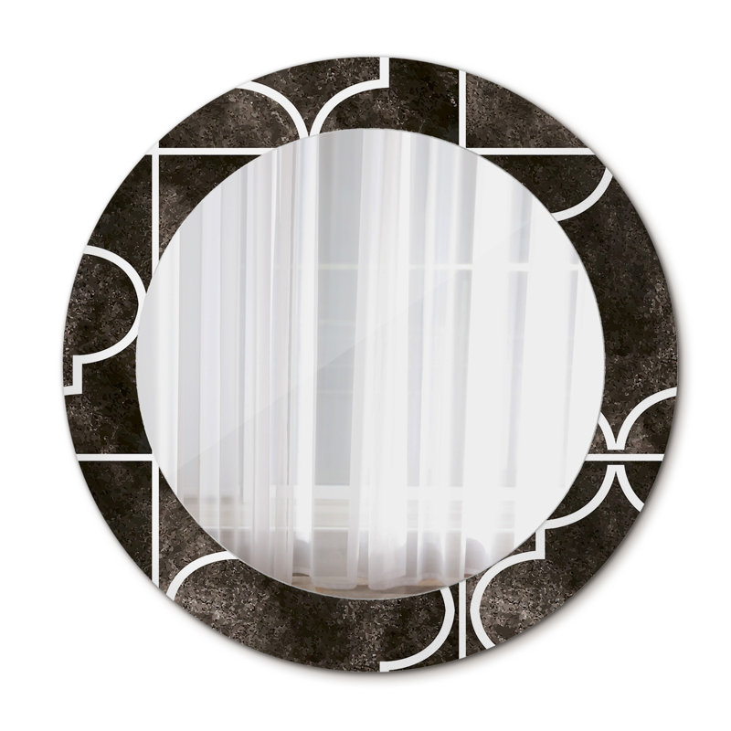 Huldar Glass Flat Wall Mirror