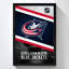«Columbus Blue Jackets NHL», art mural-2010011557-2010011576-2010011579