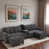 Gray Chenille