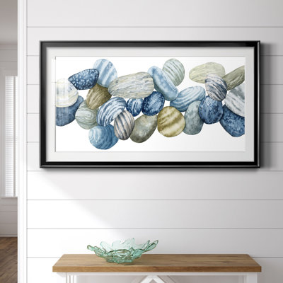 Found Pebbles III - Peinture encadrée