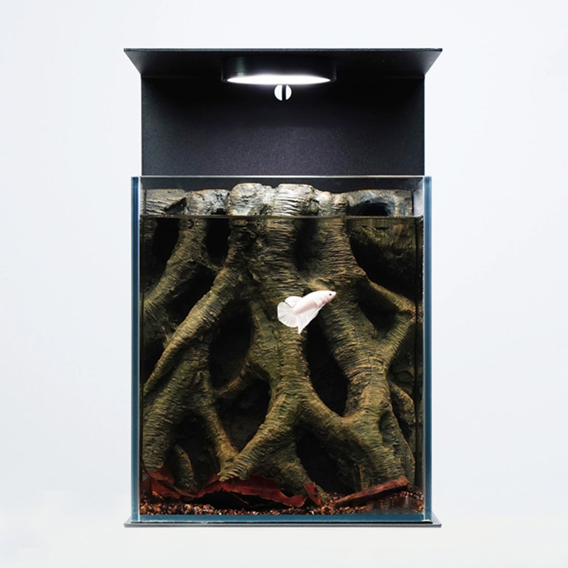 Glass+Aluminum Desktop Fish Tank